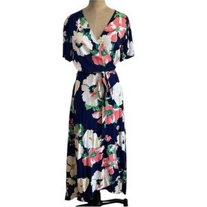 NWT! GAP Midi Floral Wrap Dress​